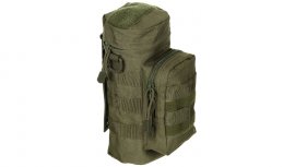 Poche MOLLE ovale verte