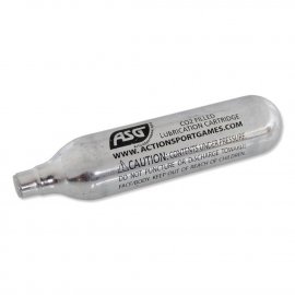 Cartouche CO2 12g huilée ASG 1pc