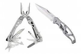 Set Pince Gerber Suspension-NXT + Couteau Mini Paraframe, Boîte cadeau