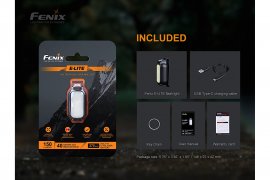 Lampe de poche rechargeable Fenix E-LITE