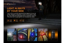 Lampe de poche rechargeable Fenix E-LITE