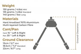Bipied Spartan Javelin Lite Standard