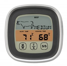 Thermomètre de cuisson numérique avec sonde