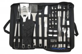 Set d’ustensiles de barbecue Cattara 27 pcs
