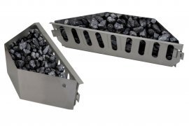 Boîte pour grillades indirectes Cattara 2pcs