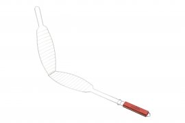 Grille de cuisson Poisson 35x13cm