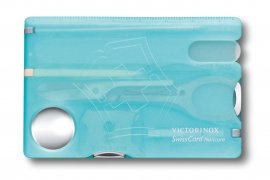 Victorinox Swiss Card Nailcare Bleu