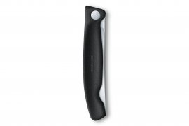 Couteau pliant à légumes Victorinox lame ondulée Noir