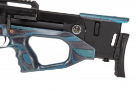 Carabine à air comprimé AirMaks Krait WX 700cc 6,35mm Blue Lamino