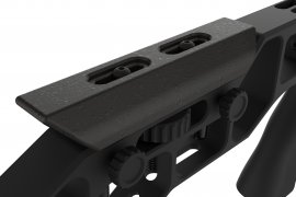 Carabine à air EPIC TWO 4,5mm, CZ 300mm, Arca-Swiss, crosse pliante