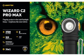 Lampe frontale Armytek Wizard C2 Pro MAX Warm Light