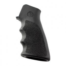 Poignée Hogue AR-15/M16 OverMolded Rubber noire