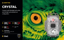 Lampe frontale multifonction Armytek Crystal Green