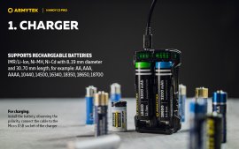 Chargeur Armytek Handy C2 Pro