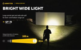 Lampe de poche Armytek Prime C2 Pro Max Cold Light