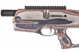 Carabine à air comprimé AirMaks Caiman 4,5mm grey/brown lamino