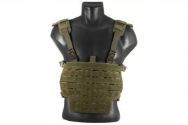Gilet tactique léger Mil-Tec Chest Rig Vert