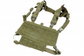 Gilet tactique léger Mil-Tec Chest Rig Vert