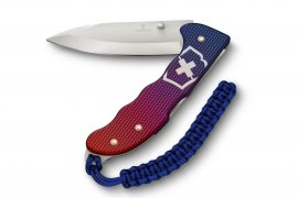 Couteau Victorinox Evoke Alox Bleu-Rouge
