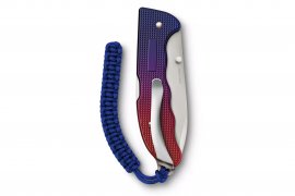 Couteau Victorinox Evoke Alox Bleu-Rouge
