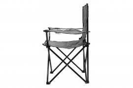 Chaise de camping pliante BARI gris
