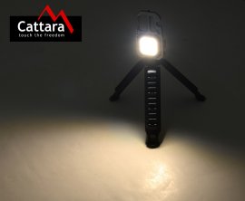 Lampe de poche COB 600lm MULTI TRIPOD avec support