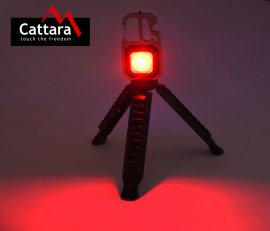 Lampe de poche COB 600lm MULTI TRIPOD avec support