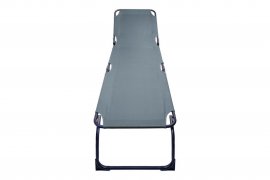 Chaise longue pliante BERLIN gris