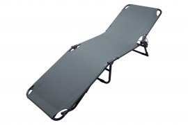 Chaise longue pliante BERLIN gris