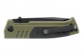 Couteau Walther PDP Tanto serrated OD green