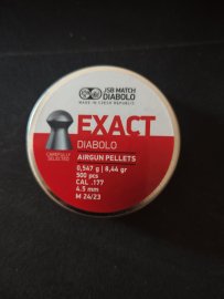Avis : Diabolo JSB Exact 4,53mm 500pcs - 1