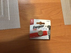 Avis : Batterie CR2032 3V - 1