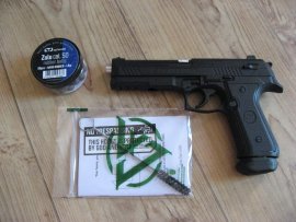 Avis : Pistolet RAM Chiappa LTL Alfa 1.50 14J Black SET - 2