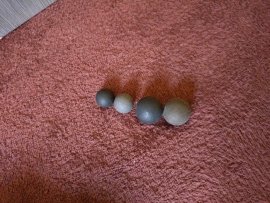 Avis : Billes T4E Rubber Ball RB .50 polymère 10pcs - 1