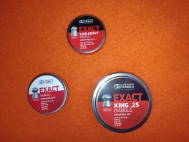 Avis : Diabolo JSB Exact King Heavy 6,35mm 150pcs - 1