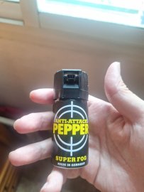 Avis : Spray de défense au poivre Anti-Attack OC FOG 40ml - 1