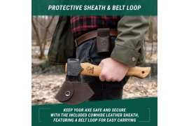 Hache BeaverCraft Bushcraft Splitting Axe AX3 4