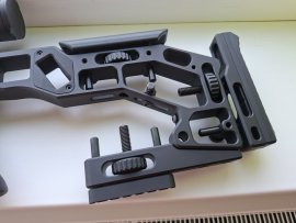 Avis : Carabine à air comprimé EPIC TWO 6,35mm, CZ 700mm, CFB, Arca-Swiss L, crosse pliante - 4