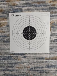 Avis : Cibles pour carabine à air Venox 14x14 100 pcs - 1