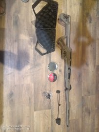Avis : Carabine à air comprimé Black Bunker BM8 5,5mm Coyote Tan (avec filetage) - 1