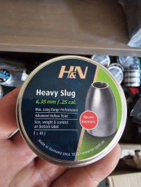Avis : H&N Heavy Slug 6.35mm/.250 2.98g/46gr - 1