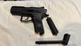Avis : Pistolet à air comprimé ASG CZ 75 P-07 Duty Blowback 4,5mm - 2
