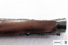 Réplique de pistolet à silex Blunderbuss, Autriche XVIIIe siècle 4