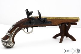 Réplique du pistolet à silex du général George Washington, Angleterre XVIIIe siècle 3