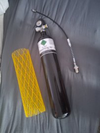 Avis : Bouteille de plongée 3l avec manomètre et flexible - 2