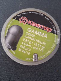 Avis : Diabolo Kvintor Gamma Green 4,5mm 250 pcs - 1