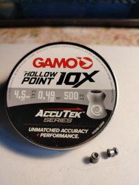 Avis : Diabolo Gamo AccuTek Hollow Point 500 pcs cal. 4,5 mm - 1