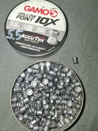 Avis : Diabolo Gamo AccuTek Hollow Point 250 pcs cal. 5,5 mm - 1