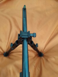 Avis : Bipied télescopique pour canon et rail Weaver 22mm Venox - 1