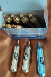 Avis : Cartouches CO2 ULTRAIR CARE KIT 12g ASG 10pcs - 1
